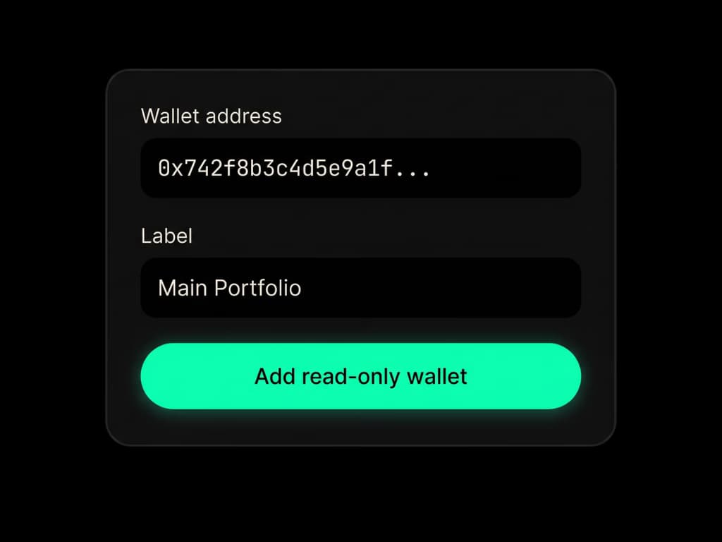 Add a wallet